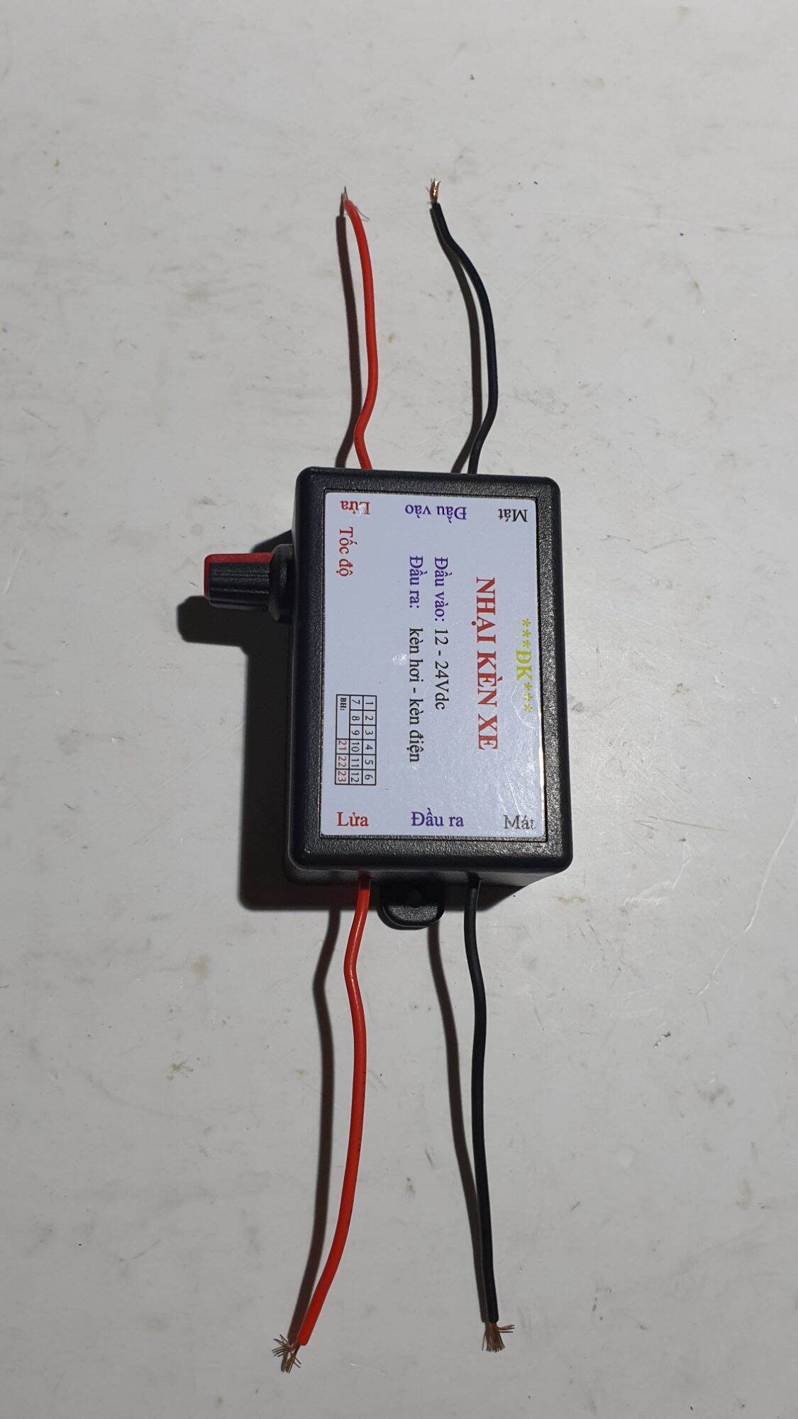 NHẠI CÒI Ô TÔ 12V/24V