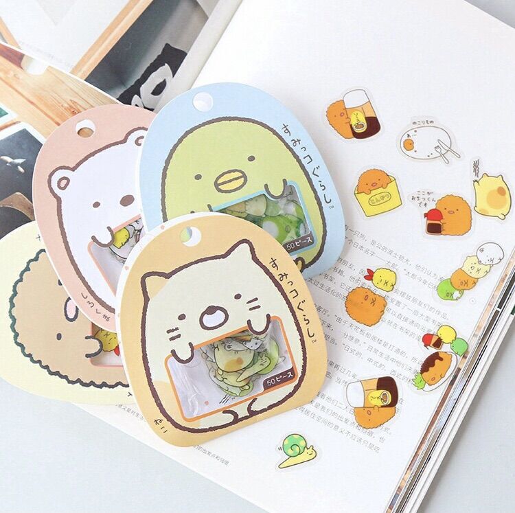 Hình dán sticker molang đáng yêu 50 miếng