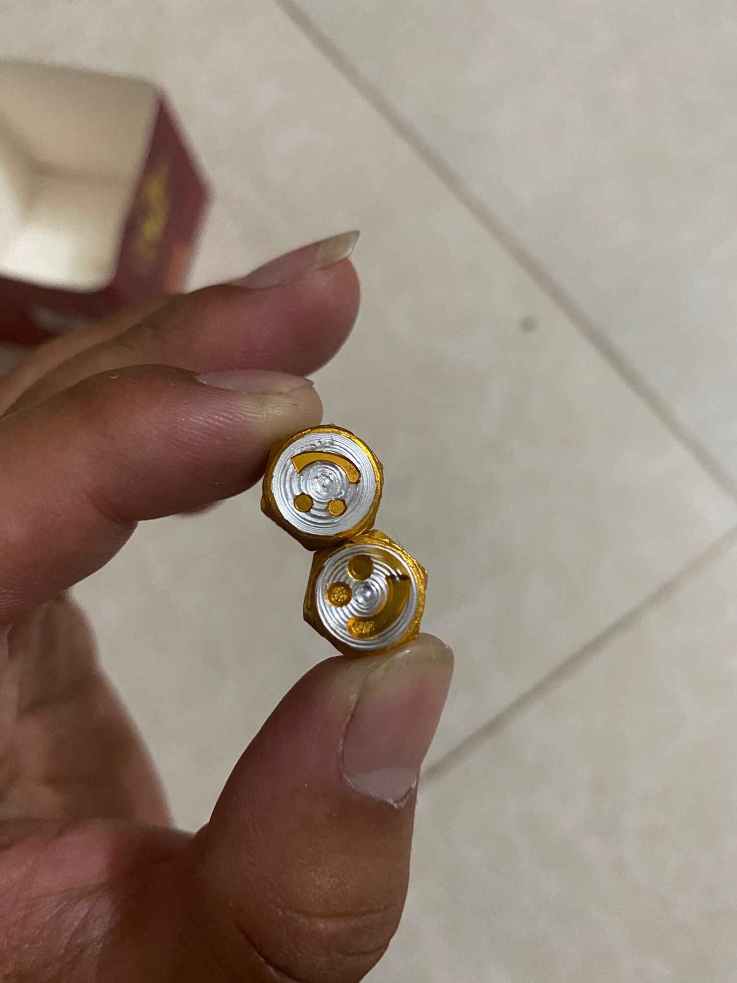 Ốc Mặt Cười Chân Gương Xe Máy [Đủ Màu] {Giá 1 cái}