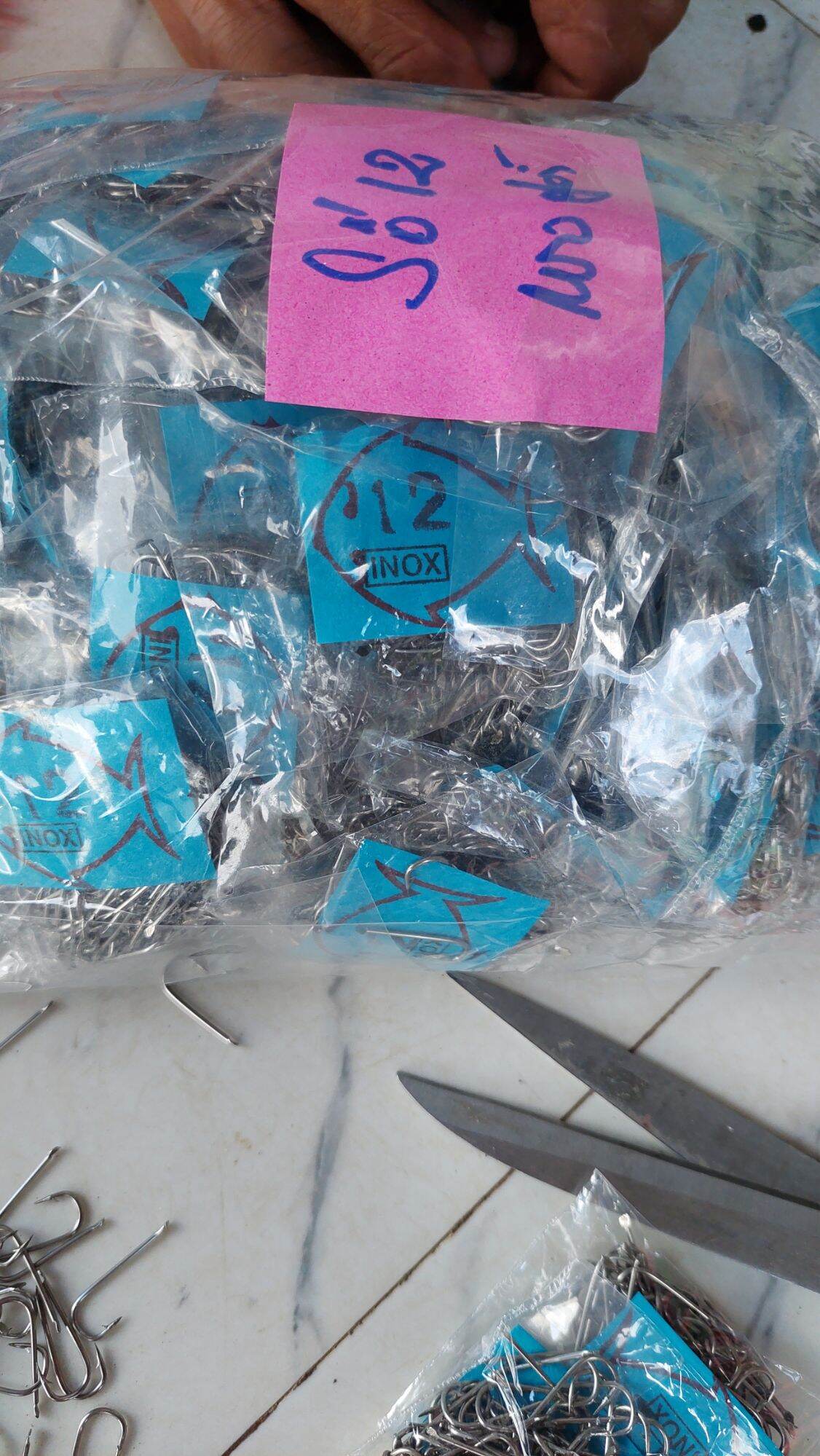 LƯỠI CÂU GIĂNG CHỮ U SỐ 12 INOXX