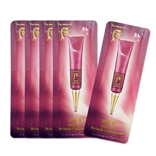 10 Gói kem chống nhăn Whoo Đỏ Wrinkle Essential Cream