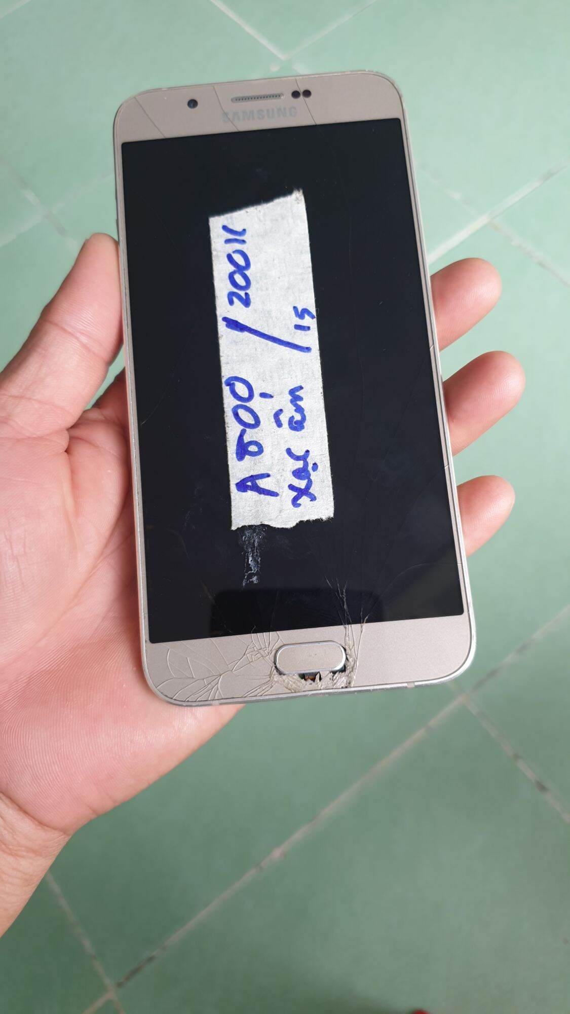Linh kiện điện thoại Samsung A800 hư màn