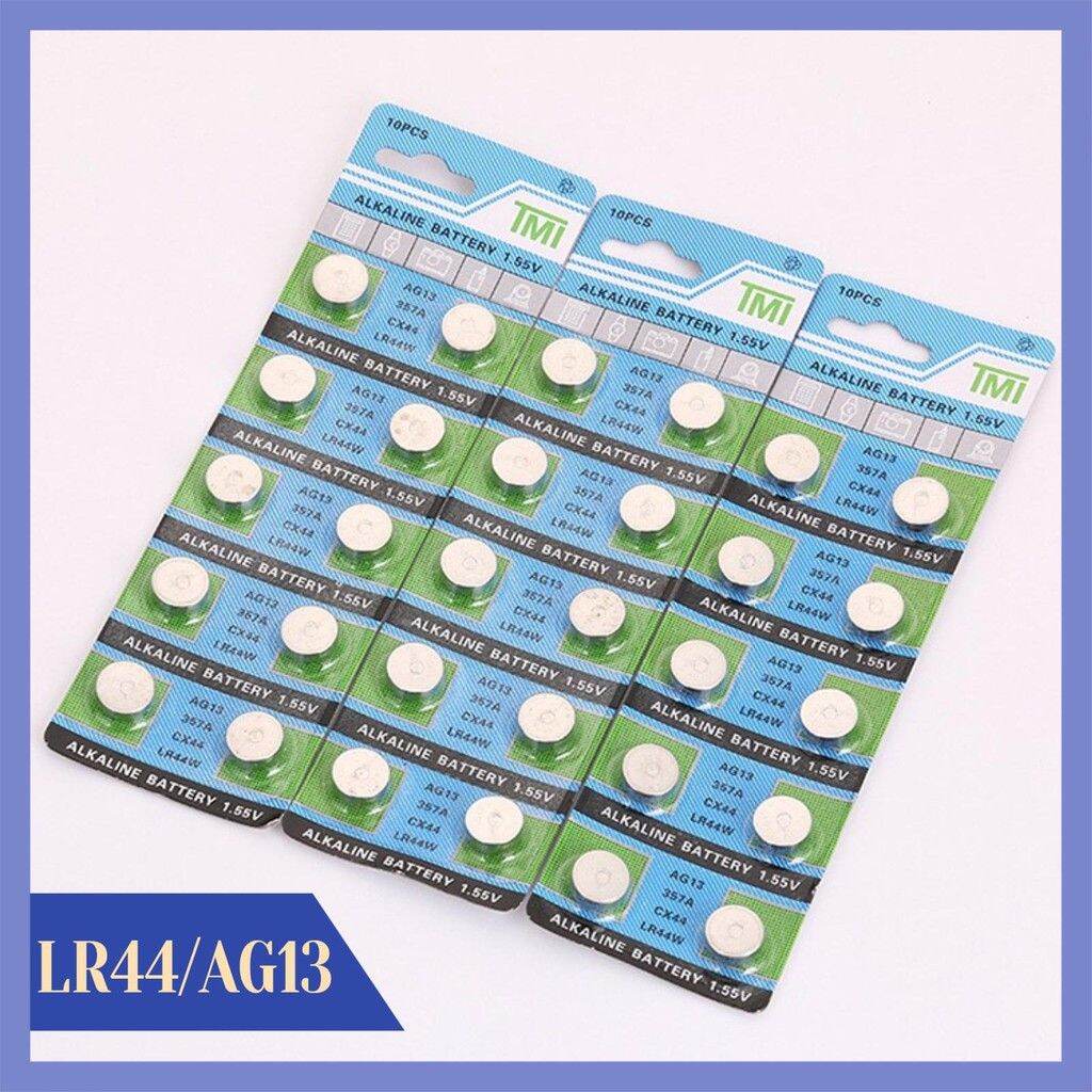 Vỉ 10 viên pin cúc áo LR41 AG3