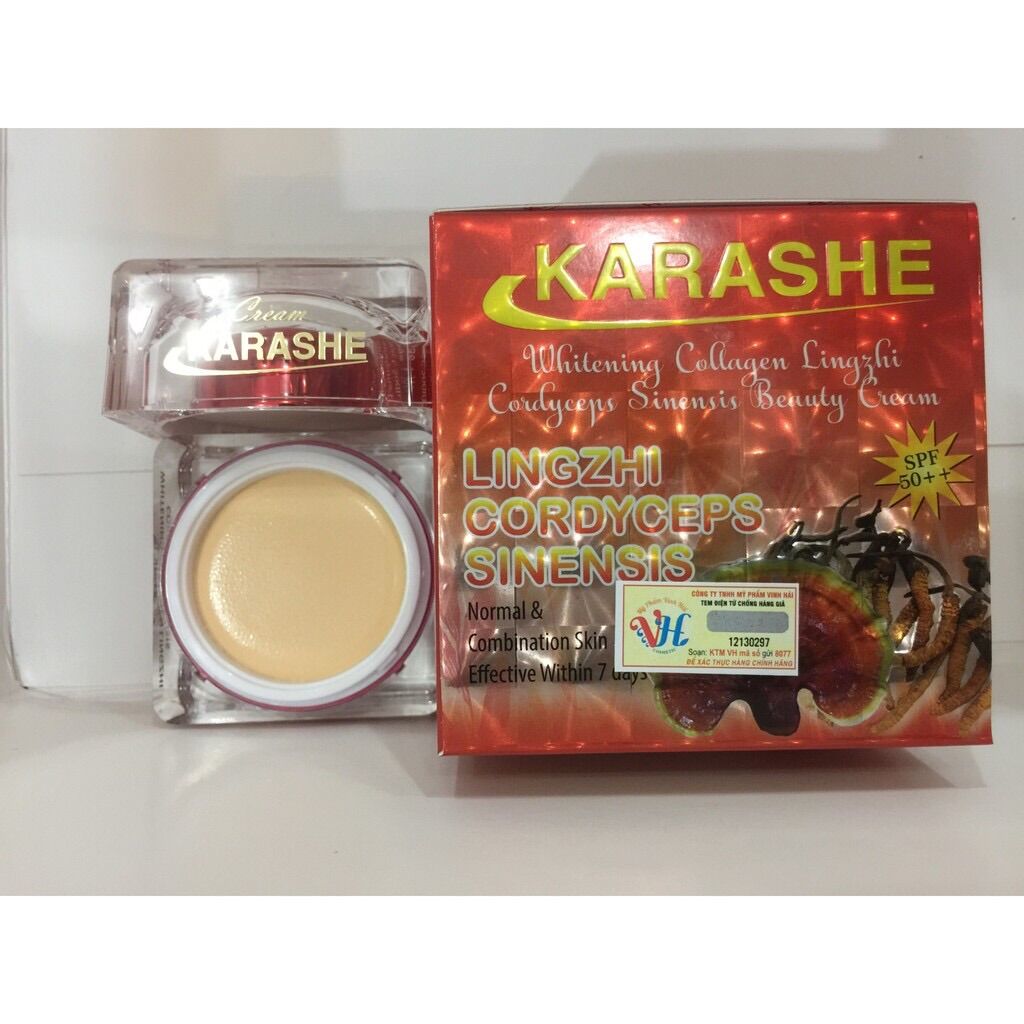 Kem karashe collagen linh chi đông trùng hạ thảo 9 in 1 cao cấp