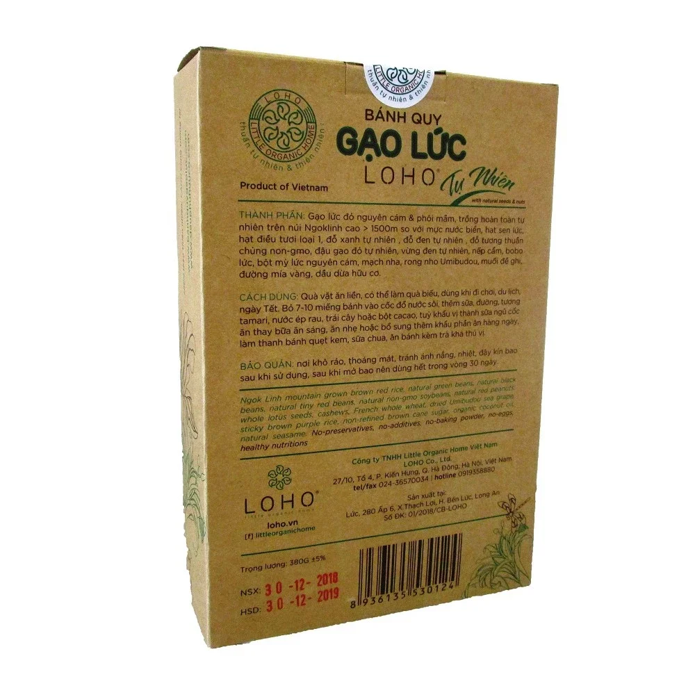 BÁNH QUY GẠO LỨT LOHO SEN ĐIỀU