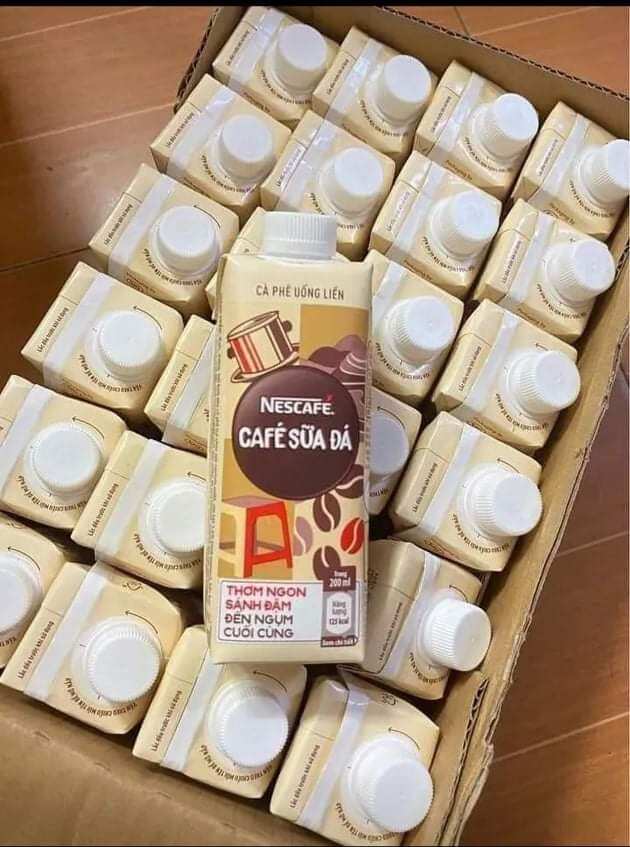 Cafe sữa nes pha sẵn 200ml
