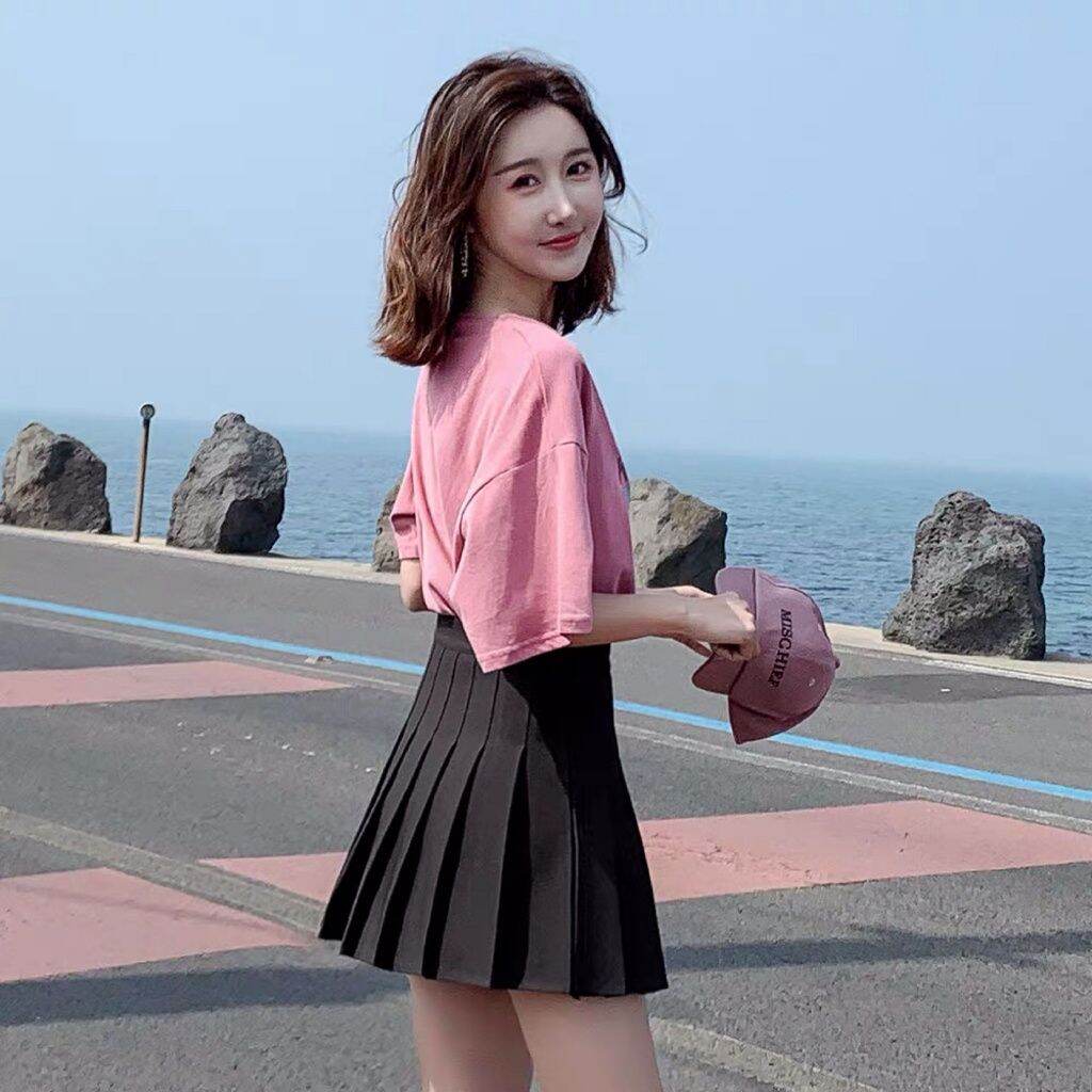 [HCM]CHÂN VÁY TENETS CHỮ A MINI XINH XẮN