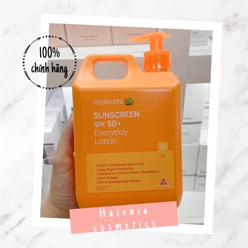 Kem chống nắng hàng ngày Woolworths SPF 50+