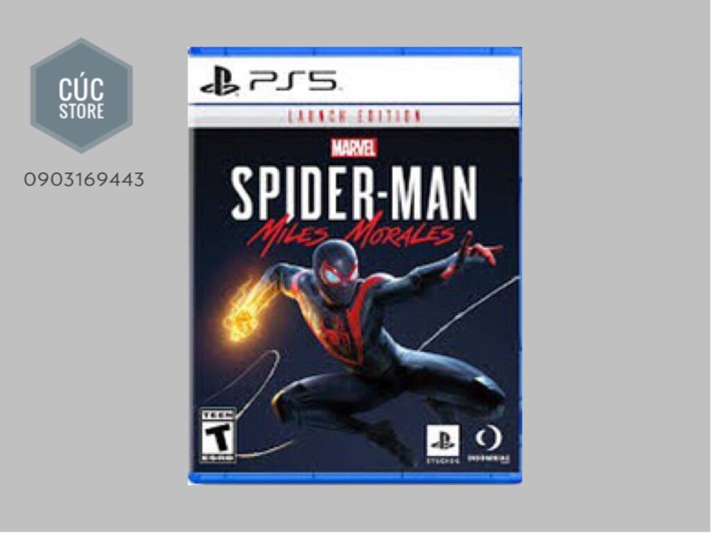 Đĩa chơi game PS5: Marvels Spider-Man: Miles Morales