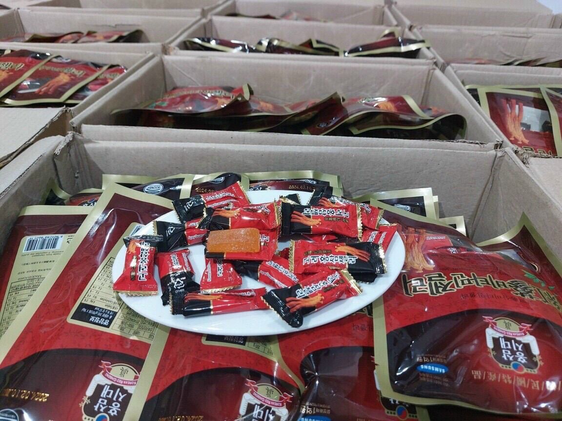 Kẹo hồng sâm jelly dẻo Hàn Quốc 200g