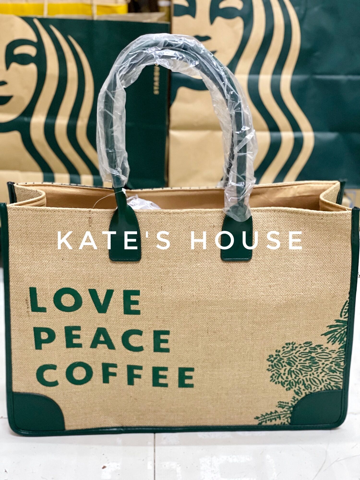 Túi xách Starbucks China 2021, kiểu dáng Classic