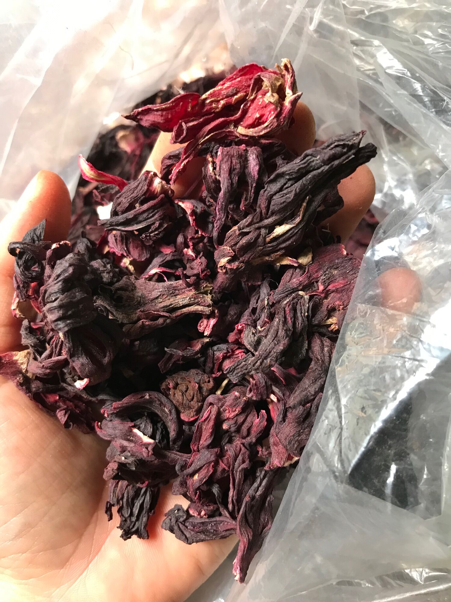 atiso đỏ khô ( atiso việt, hoa bụp giấm, hibicus ) túi 300g