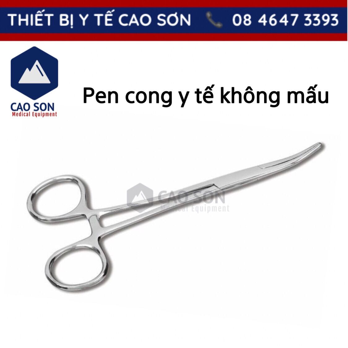 Pen cong y tế không mấu các cỡ