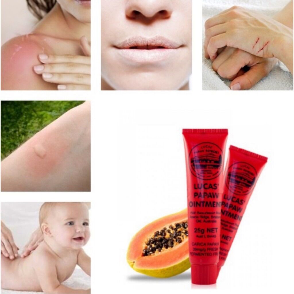 Kem Đu Đủ Đa Năng Lucas Papaw Ointment 25gr Úc
