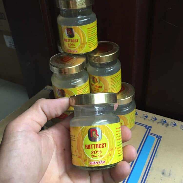 YẾN ROTTNEST NHÂN SÂM 20% YẾN NHÂN SÂM