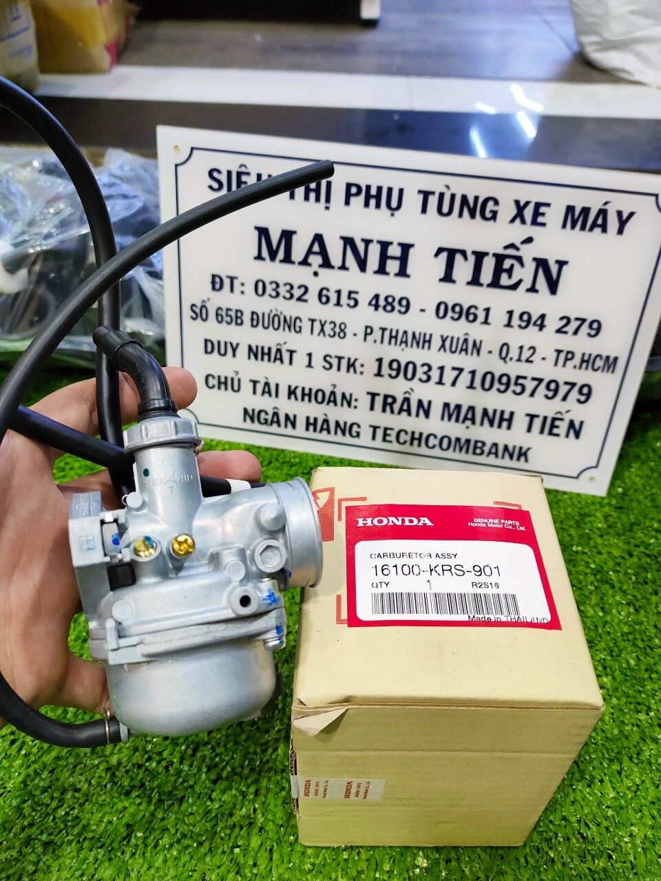 Bình xăng con Dream Thái, Wave Thái 100, Alpha mới Honda Thái