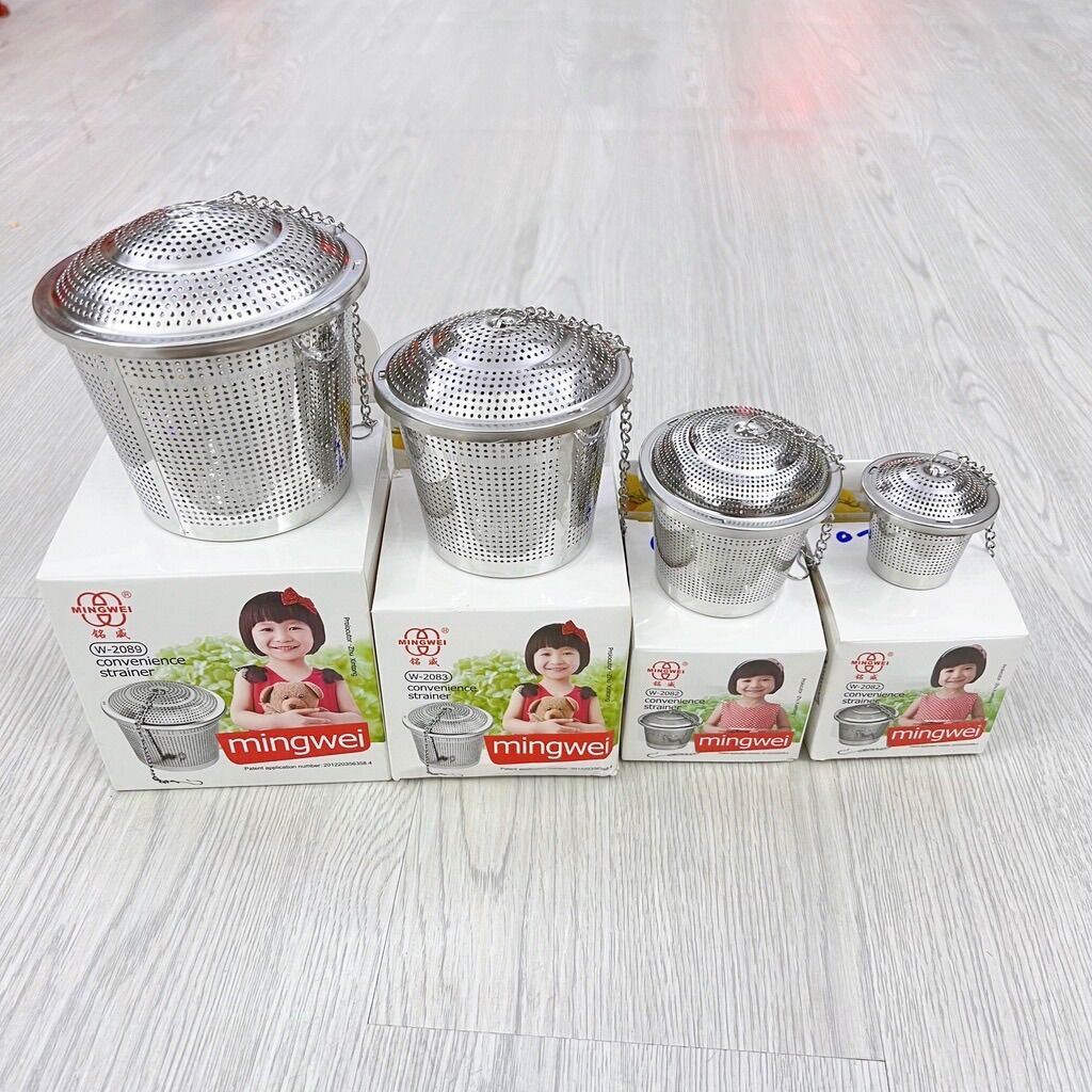 Dụng cụ lọc trà và gia vị inox 304