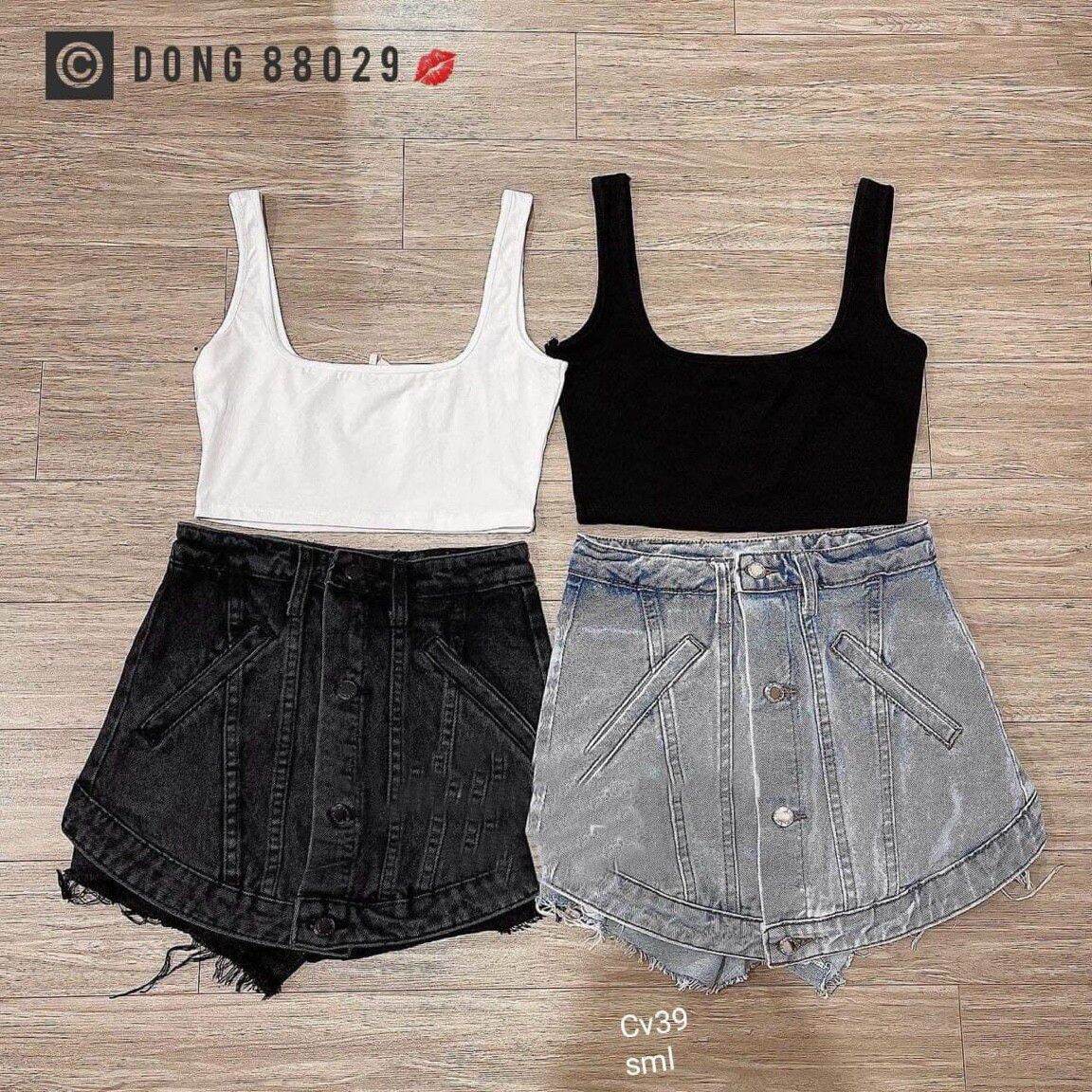 [HCM]Áo Croptop 3 Lỗ cổ U Hở Lưng Sexy