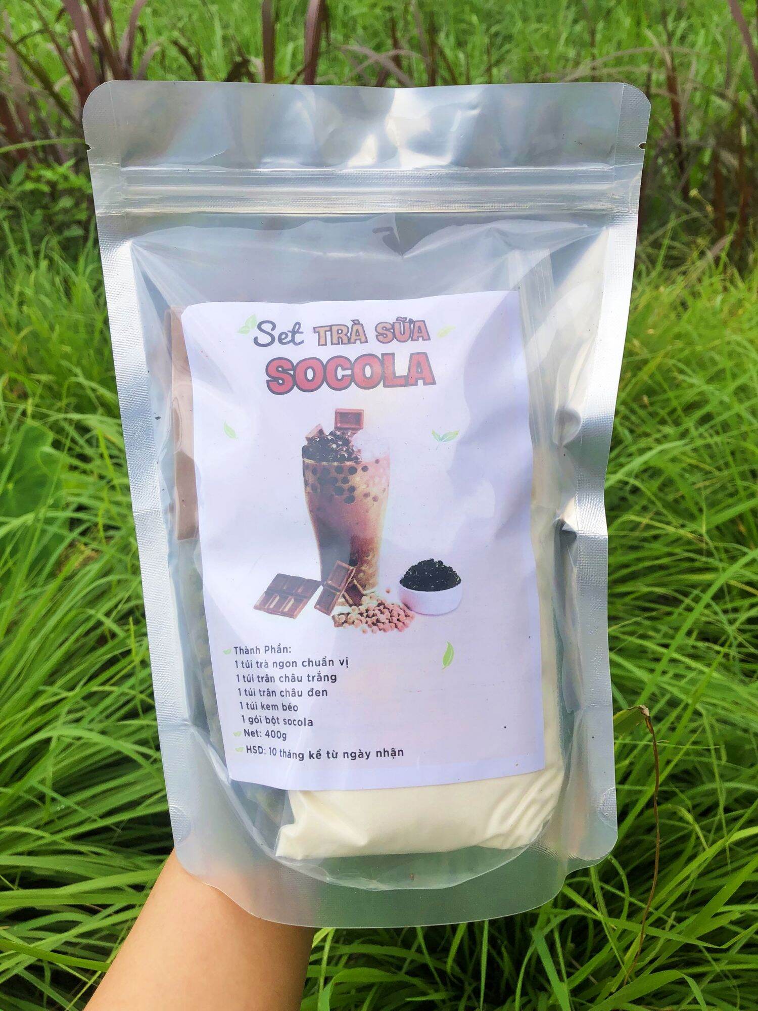 Sét Trà Sữa Socola (Túi 400g nấu được 15-20 ly)