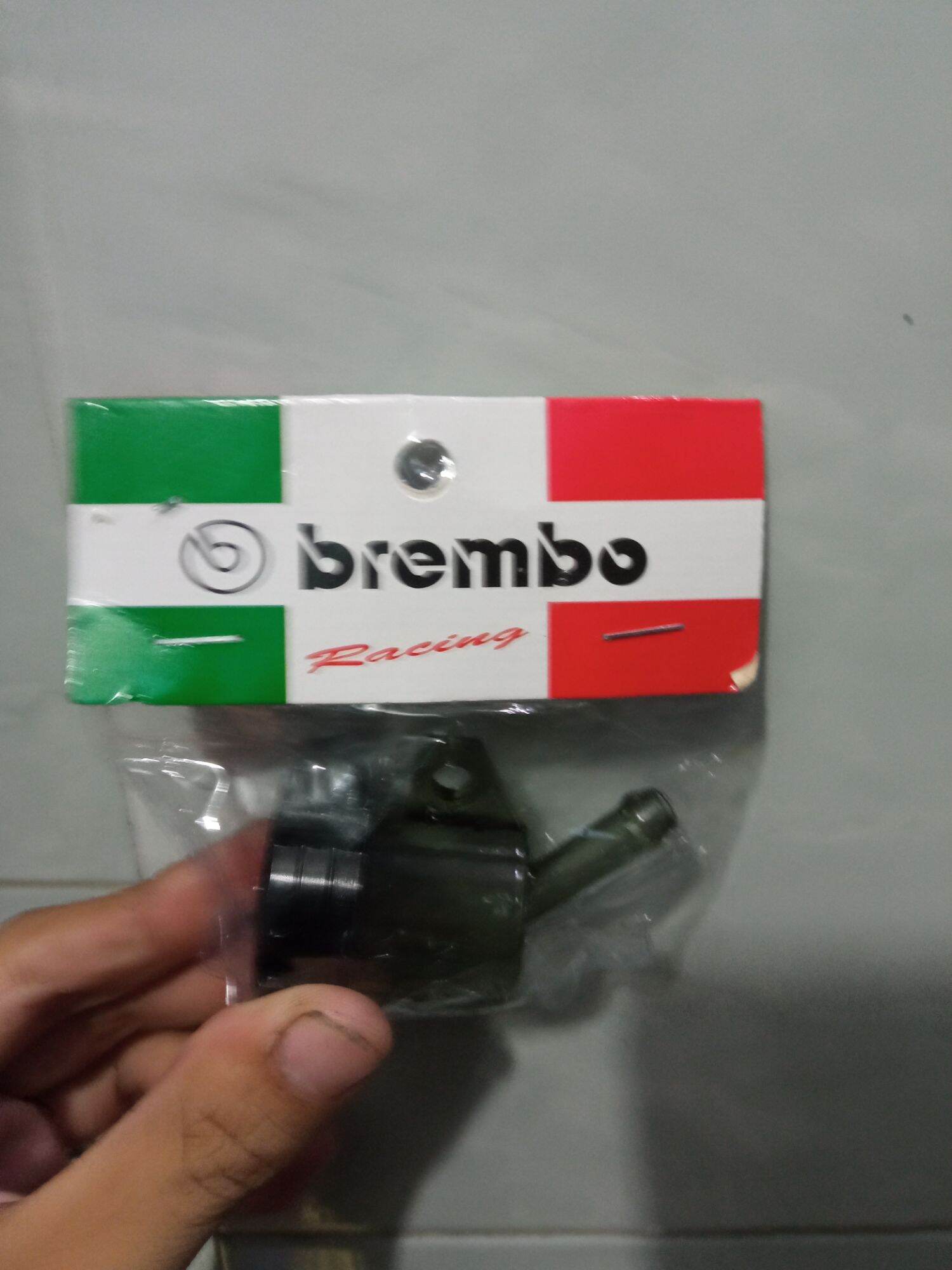 Bình dầu brembo màu khói