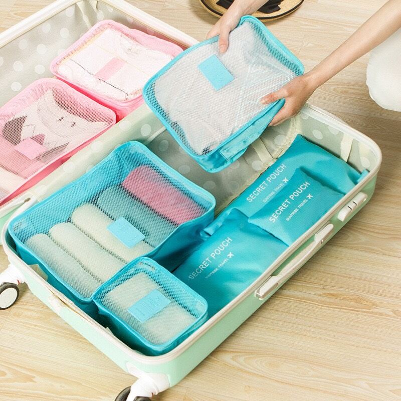 Bộ 6 túi đựng đồ du lịch
