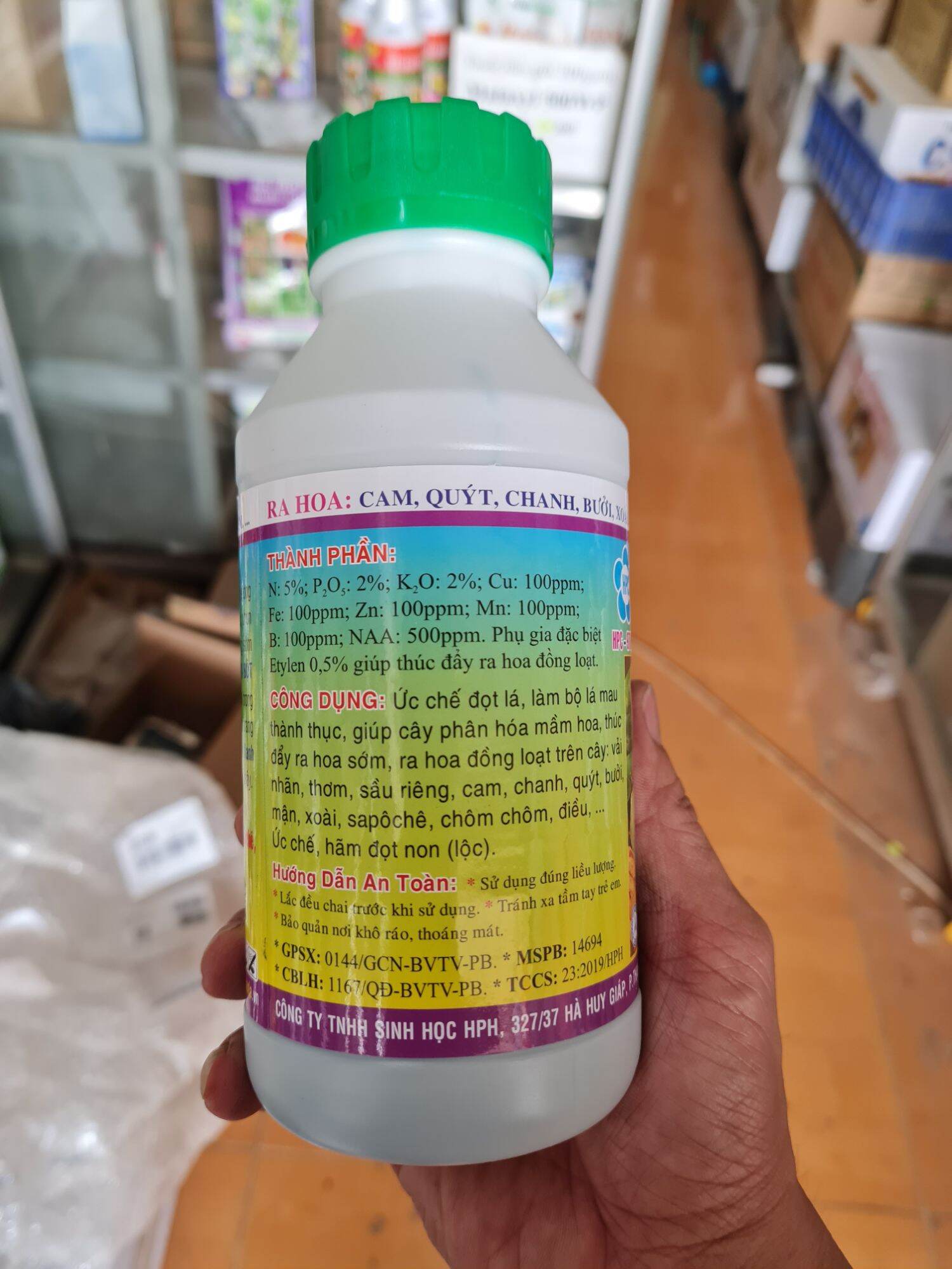 RA HOA XANH (chặn đọt)500ml