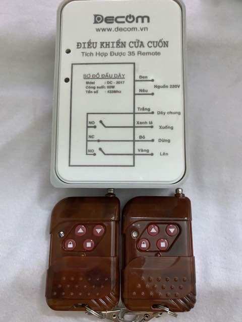 Bộ Điều Khiển Cửa Cuốn DC-2017