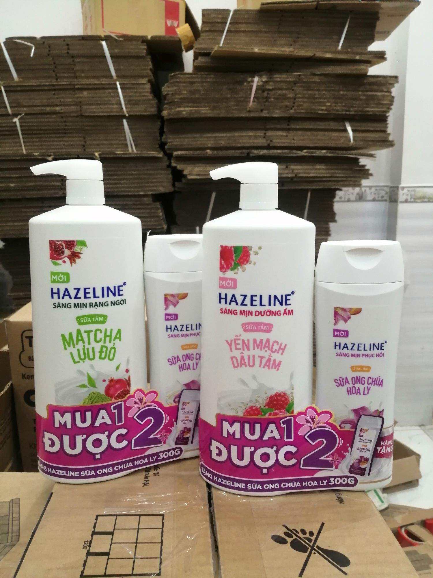 Sữa tắm hazeline 1kg(tặng chai 300g)