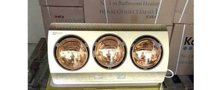 Đèn Sưởi Nhà Tắm 3 Bóng DAICHIO 825W