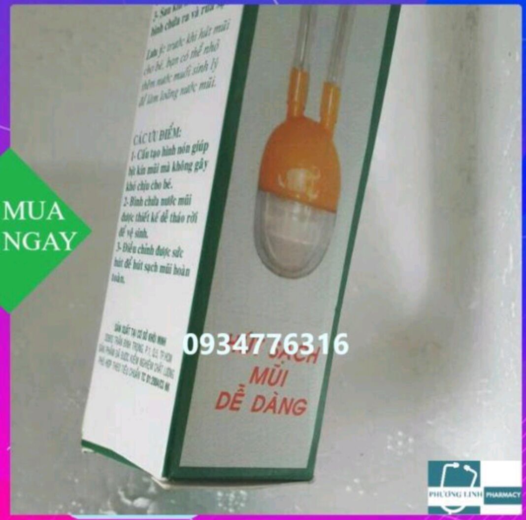 Dụng cụ hút mũi hiệu con voi