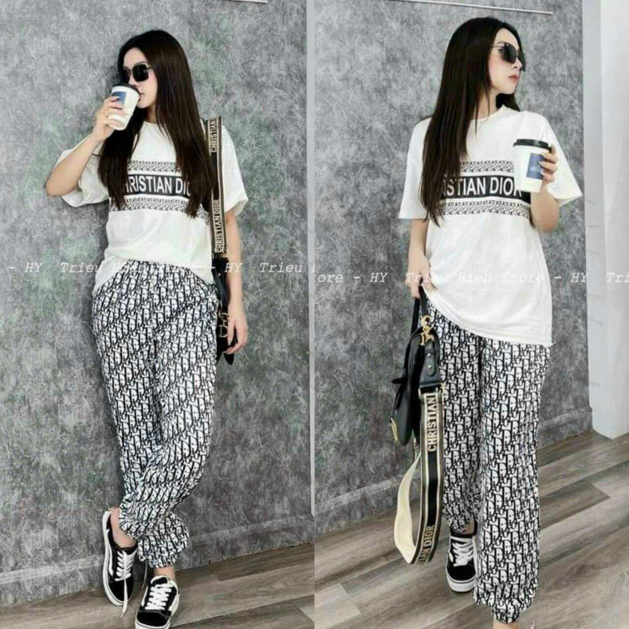 BỘ DÀI COTTON PHỐI 3D CAO CẤP