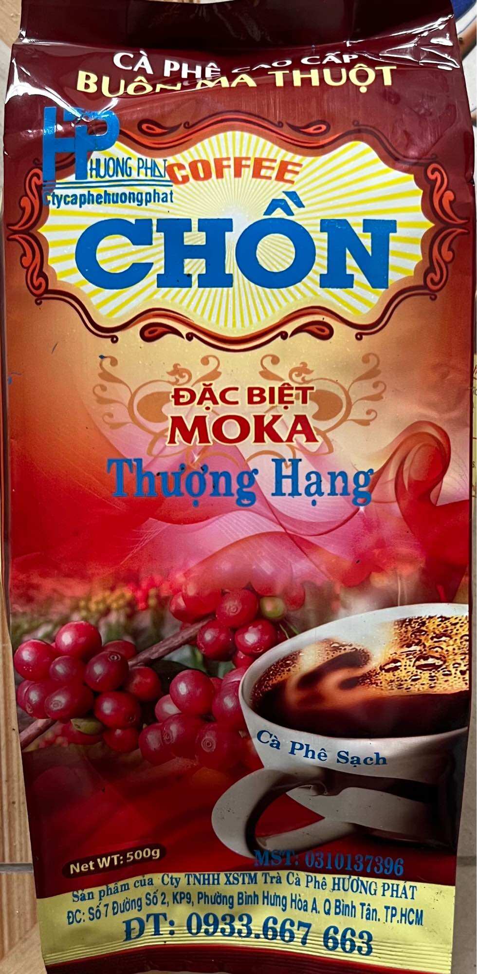 Cà phê chồn thượng hạng gói 500g