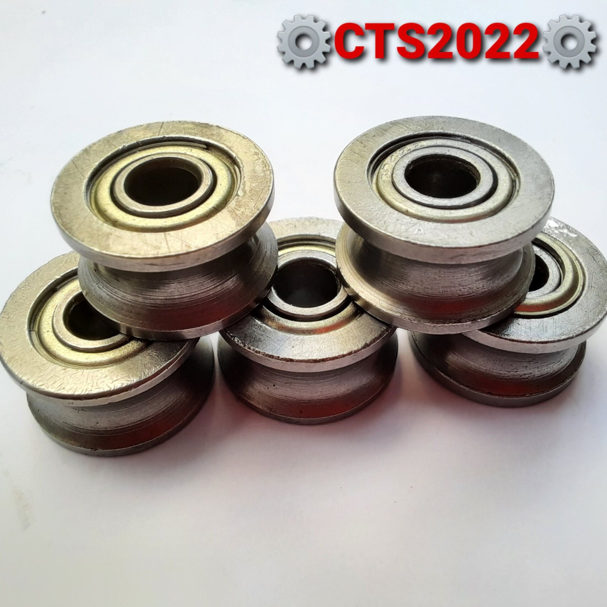 Con lăn dẫn hướng mini 624 rãnh tròn