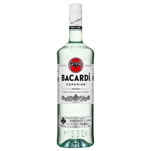 Vỏ chai đẹp rum bacardi