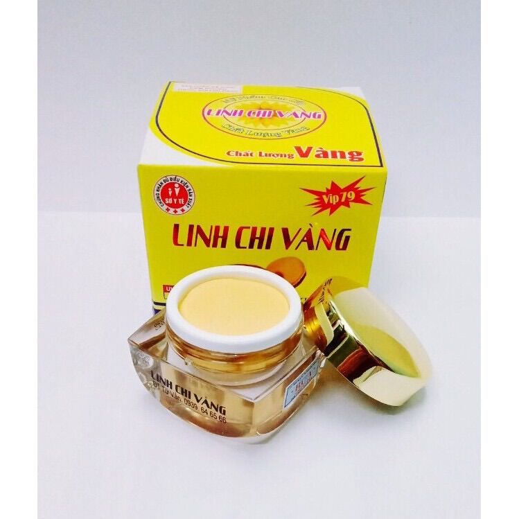 kem sạch mụn mờ thâm Linh Chi Vàng 15g
