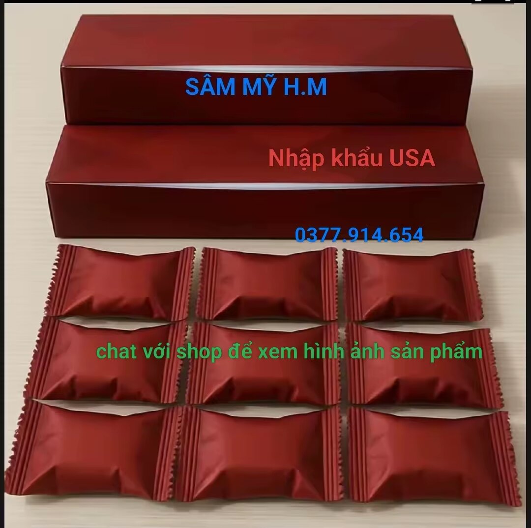 10 VIÊN KẸO CỨNG H.M MỸ ĐỎ CHÍNH HÃNG