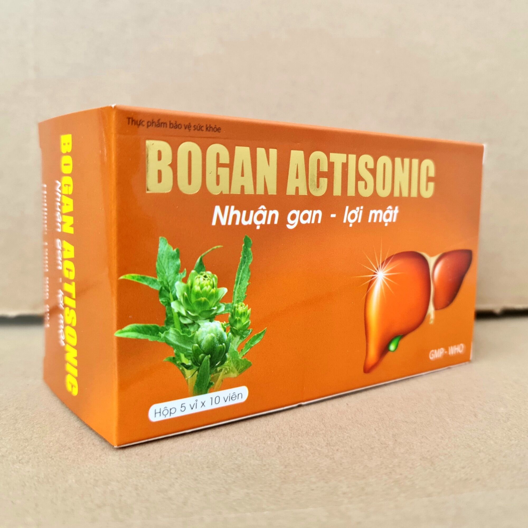 Bổ gan Actisonic giải độc tố gan bảo vệ tế bào gan.