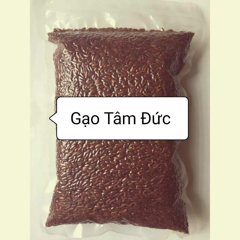 Gạo Lứt Huyết Rồng Thơm Dẻo Vừa (2 kg Hút chân không)