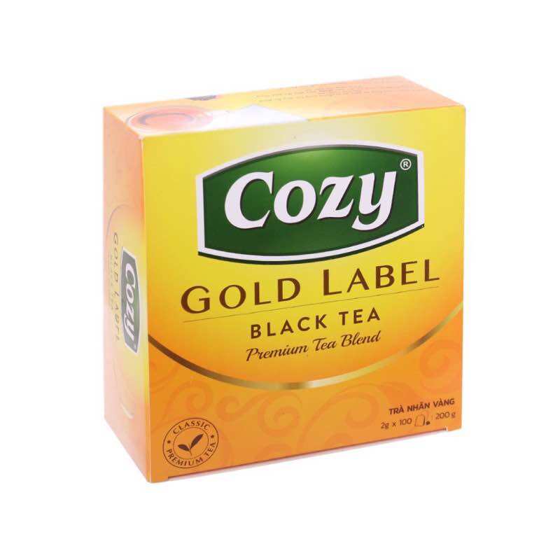 Trà Nhãn Vàng Cozy 100 Túi Lọc (100 túi*2gr)