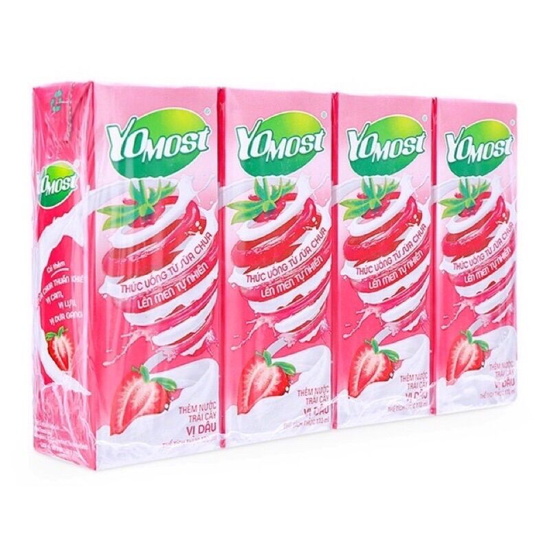 COMBO 2 lốc sữa Yomost 170ml date mới