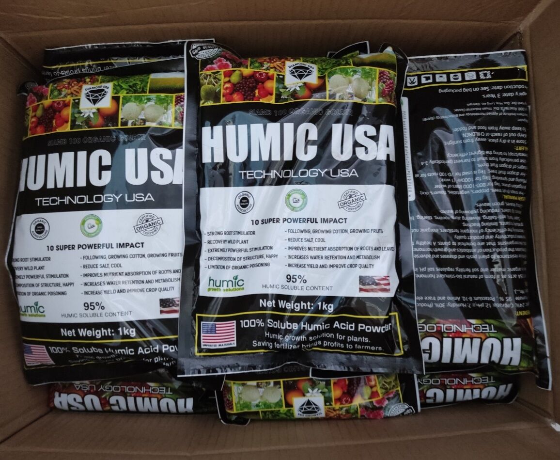 Phân bón Humic hữu cơ vi sinh Mỹ gói 1kg