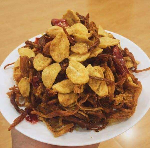 100gr khô heo cháy tỏi
