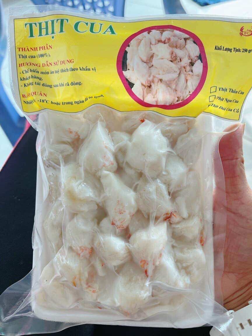 Thịt đùi cua cồ bóc sẵn 250g
