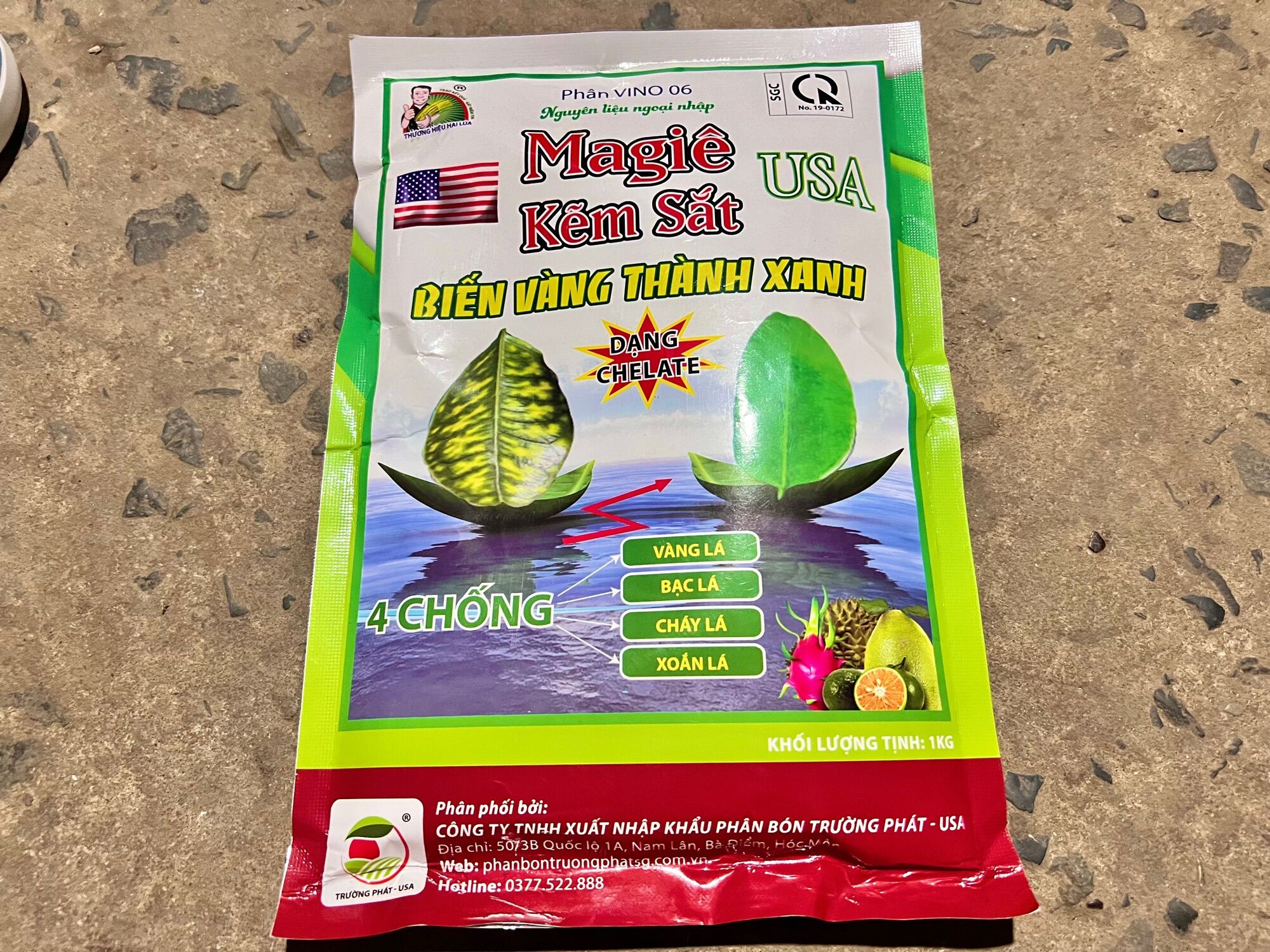 Thuốc trừ bệnh vàng lá gân xanh mai vàng