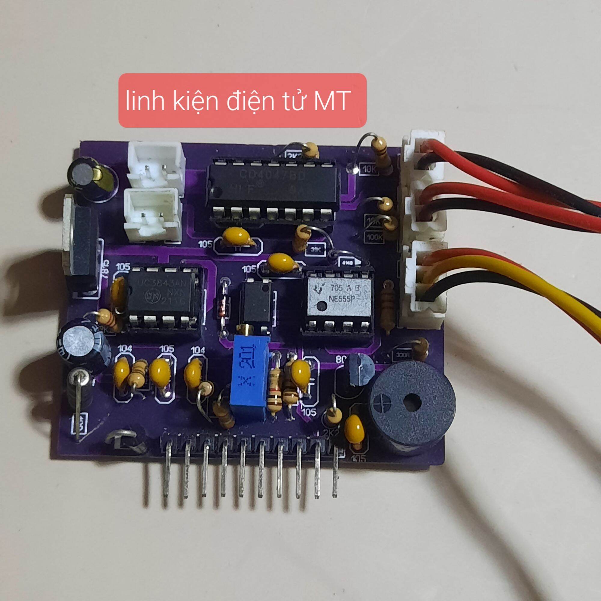 Bo lái IGBT 3 chế độ 4047 và 555 có thả cáp