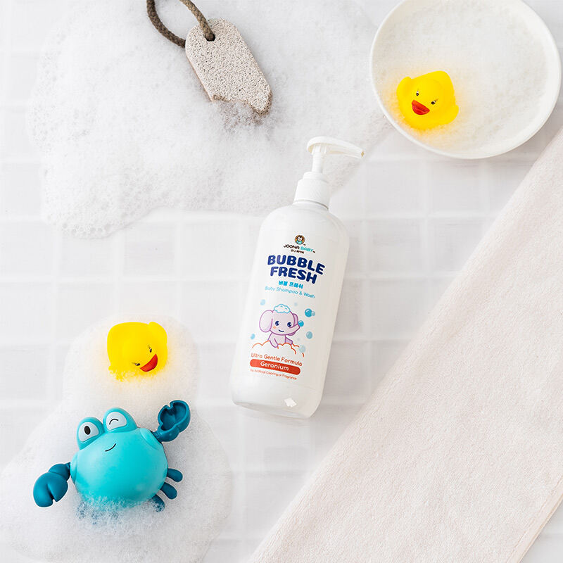 Sữa tắm gội Joona Baby Bubble Fresh Baby Shampoo & Wash 500ml - 2 mùi hương