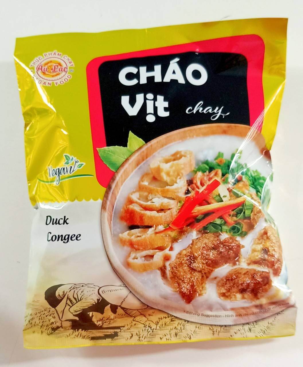 Cháo vịt chay âu lạc 1 thùng 30 gói