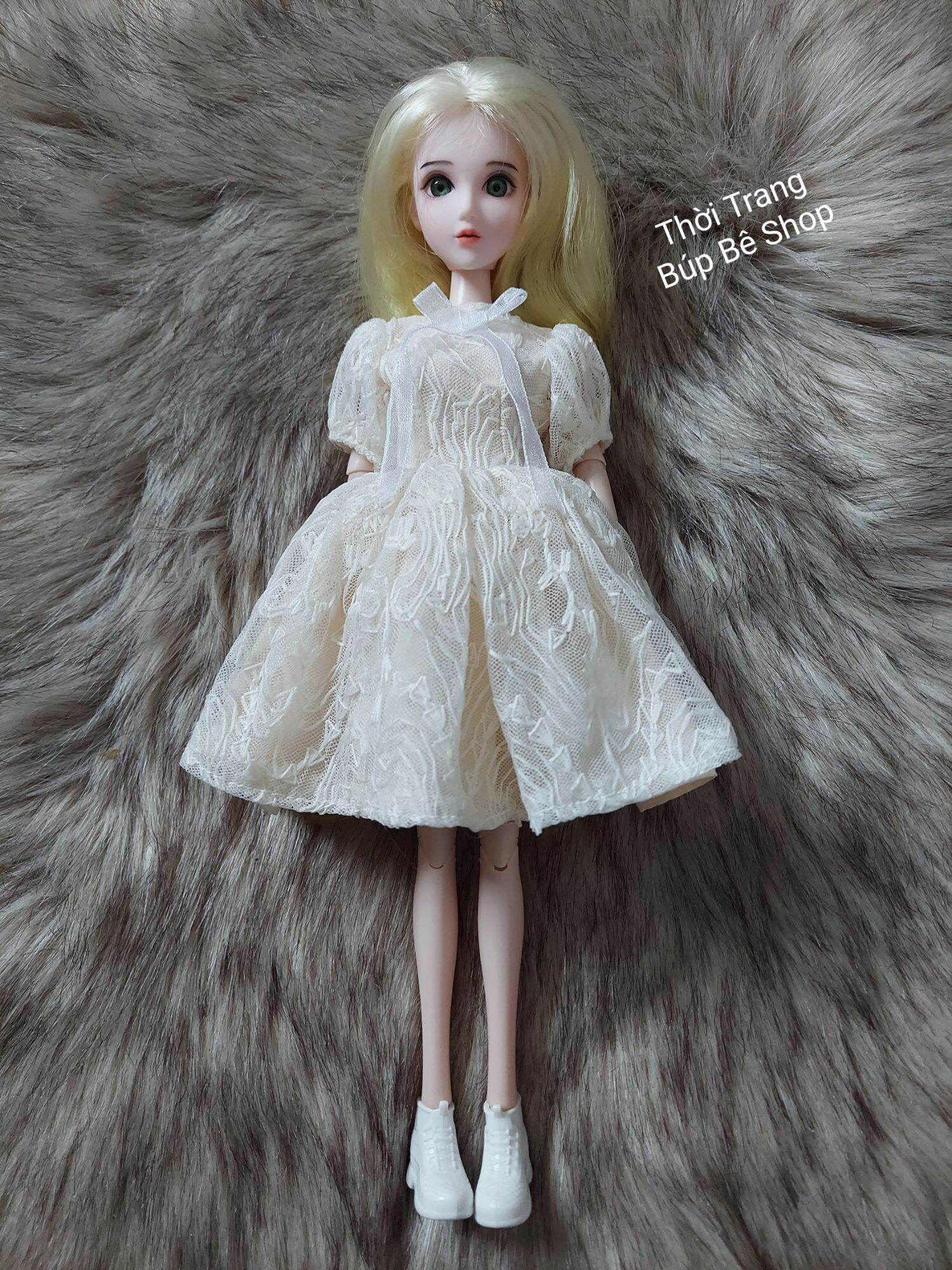 Đầm xinh cho búp bê,shop có size. barbie,xinyi,30cm...