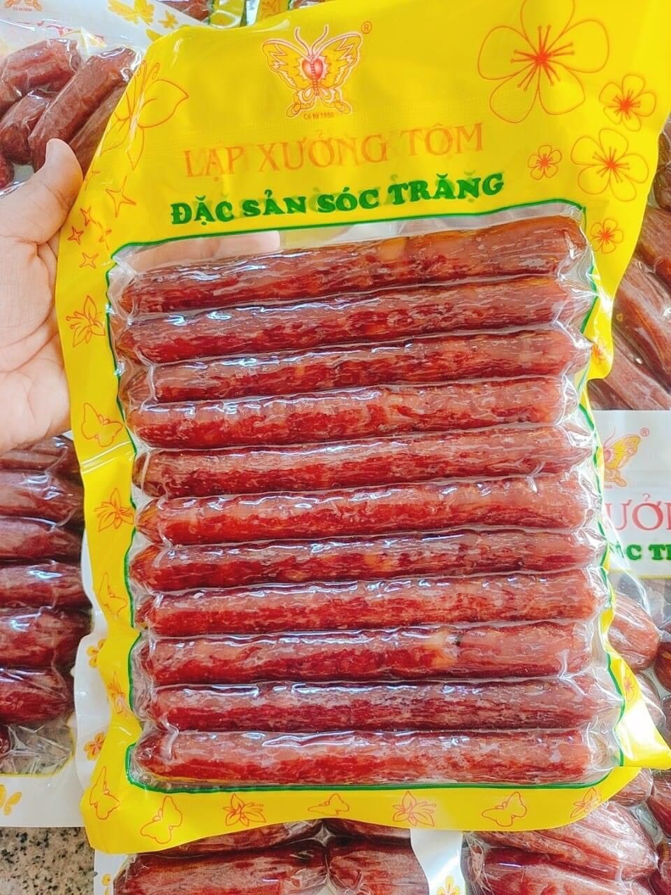 LẠP XƯỞNG TÔM SÓC TRĂNG (túi 500g)