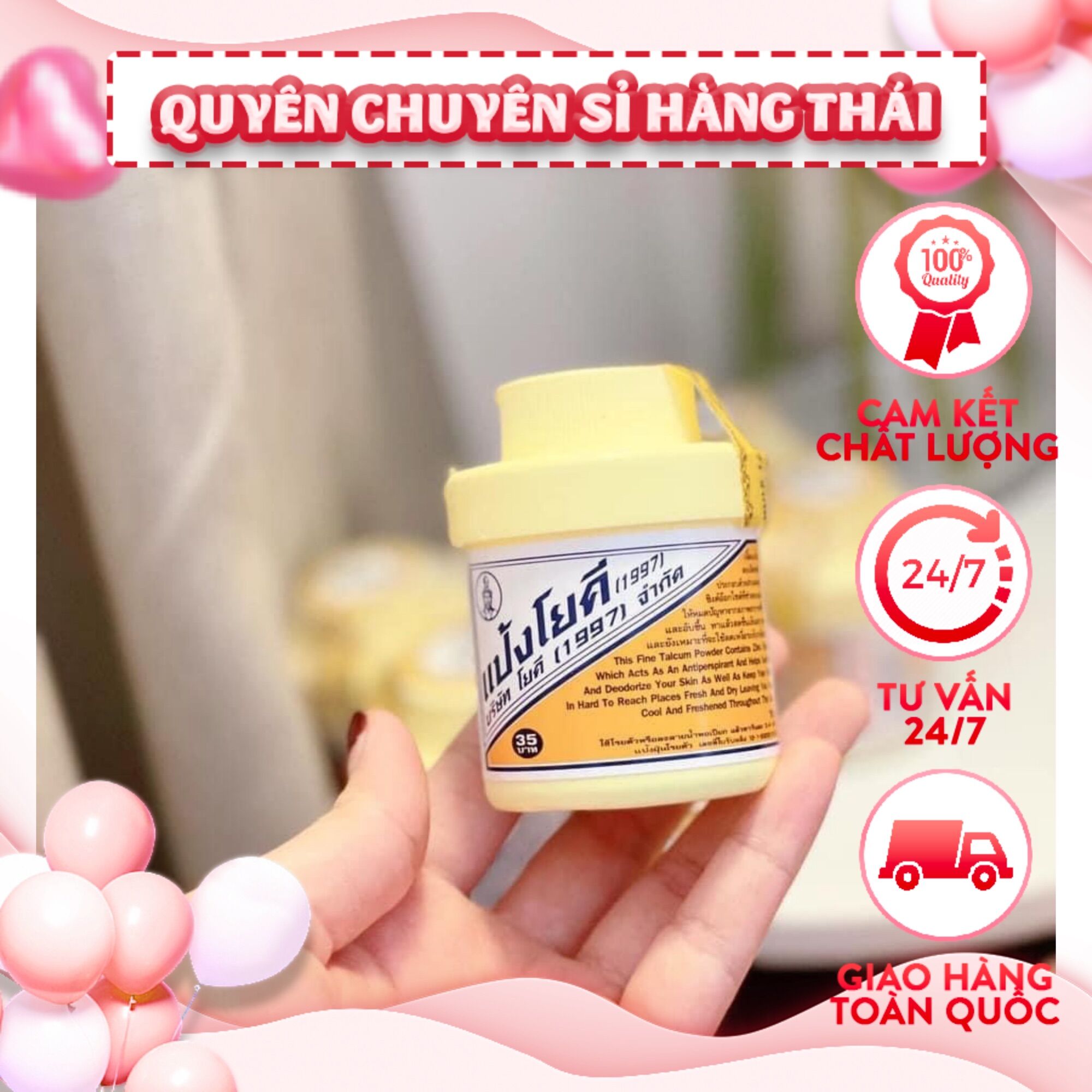 Phấn khử mùi hôi chân và giày thái lan